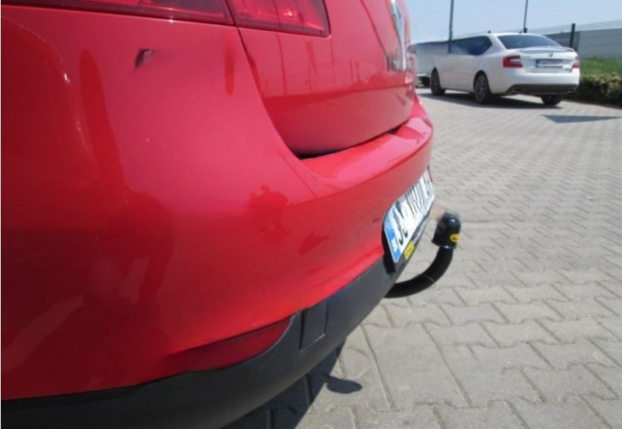 Carlig remorcare Renault Megane 3 htb 2009 - 2016 demontabil automat cu maneta marca Autohak [8]
