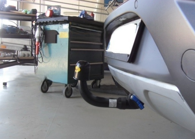Carlig remorcare Seat Altea Freetrack dupa 2007 demontabil automat vertical marca Autohak [13]