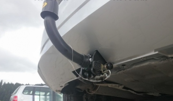 Carlig remorcare Skoda Fabia 5 usi 2014 - 2018 demontabil automat cu maneta marca Autohak [4]