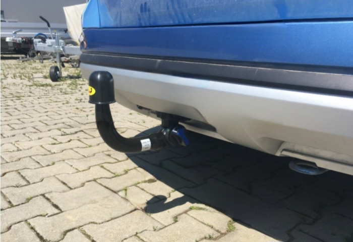 Carlig remorcare Skoda Fabia combi 2015 - 2018 demontabil automat vertical marca Autohak [12]