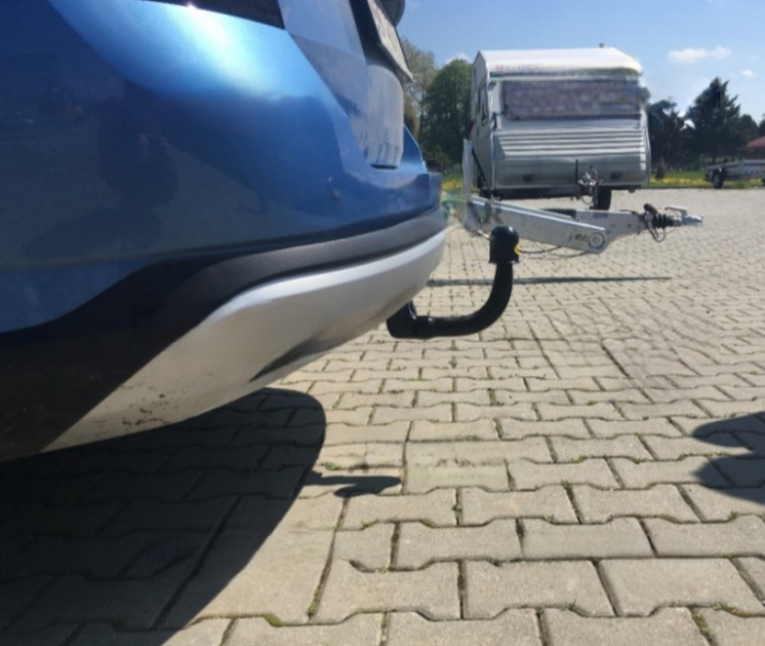 Carlig remorcare Skoda Fabia combi 2015 - 2018 demontabil automat vertical marca Autohak [9]