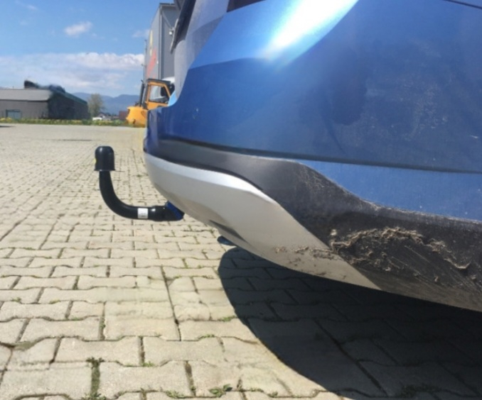 Carlig remorcare Skoda Fabia combi 2015 - 2018 demontabil automat vertical marca Autohak [11]