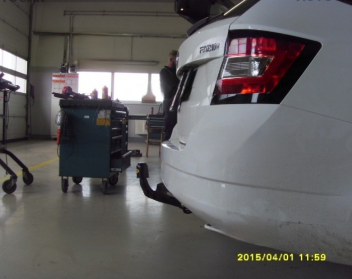 Carlig remorcare Skoda Fabia combi fabricat intre 2015 - 2018 marca Autohak [8]