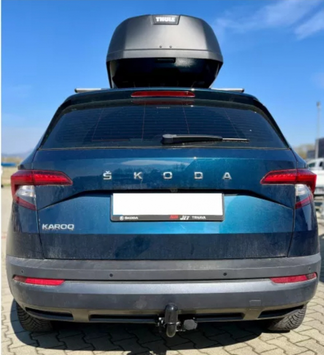 Carlig remorcare Skoda Karoq dupa 2017 demontabil automat cu maneta marca Autohak [3]