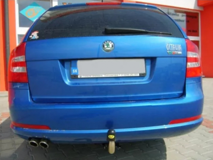 Carlig remorcare Skoda Octavia Scout 2004 - 2013 demontabil automat cu maneta [3]