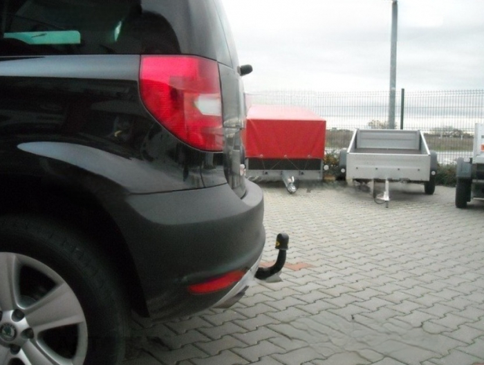 Carlig remorcare Skoda Yeti 2009 - 2013 demontabil automat vertical marca Autohak [11]