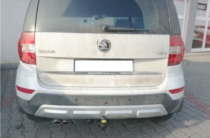 Carlig remorcare Skoda Yeti dupa 2014 demontabil automat cu maneta marca Autohak [6]
