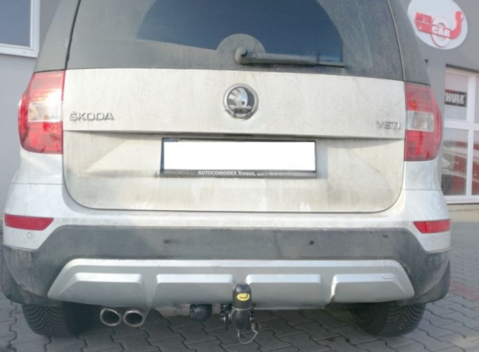 Carlig remorcare Skoda Yeti dupa 2014 demontabil automat cu maneta marca Autohak [7]