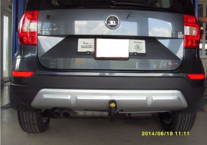 Carlig remorcare Skoda Yeti dupa 2014 demontabil automat vertical marca Autohak [6]