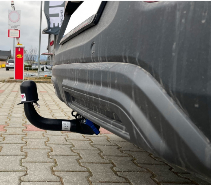 Carlig remorcare SsangYong Korando dupa 03/2019 demontabil automat vertical marca Autohak [7]