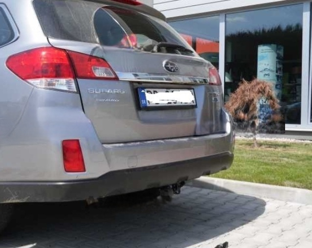 Carlig remorcare Subaru Legacy Outback 09/2009 - 12/2014 demontabil automat cu maneta marca Autohak [5]