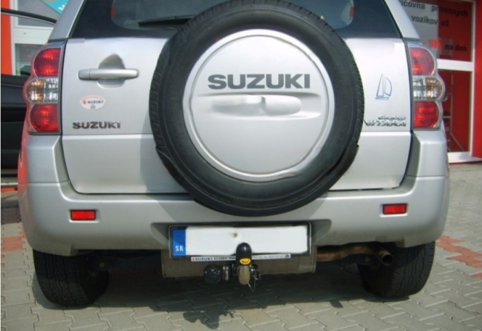 Carlig remorcare Suzuki Grand Vitara 3 usi dupa 2005 demontabil automat cu maneta marca Autohak [2]