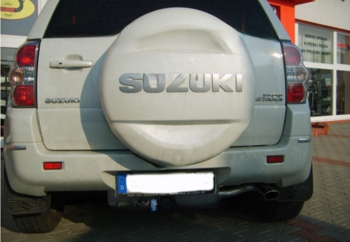Carlig remorcare Suzuki Grand Vitara 3 usi dupa 2005 demontabil automat cu maneta marca Autohak [3]