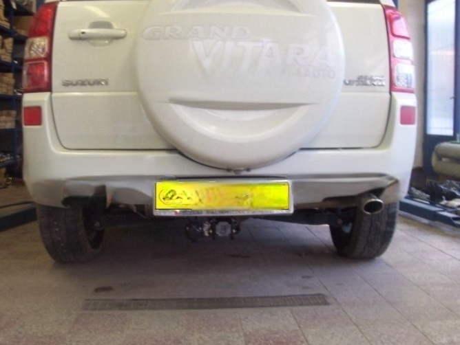 Carlig remorcare Suzuki Grand Vitara 5 usi dupa 2005 demontabil automat cu maneta marca Autohak [8]