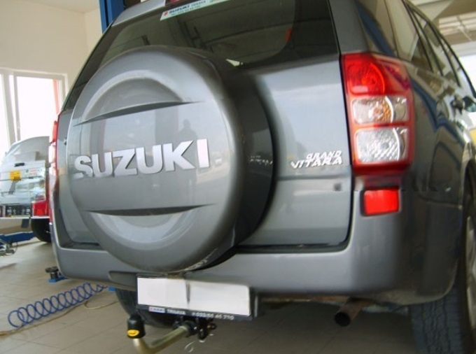 Carlig remorcare Suzuki Grand Vitara 5 usi dupa 2005 demontabil automat cu maneta marca Autohak [6]