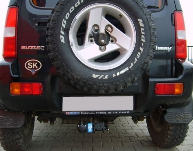 Carlig remorcare Suzuki Jimny 1998 - 2018 demontabil automat cu maneta marca Autohak [8]