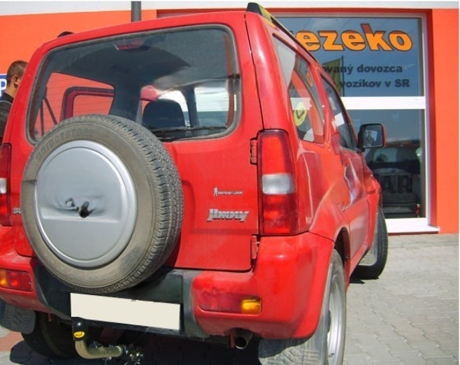 Carlig remorcare Suzuki Jimny 1998 - 2018 demontabil automat cu maneta marca Autohak [4]