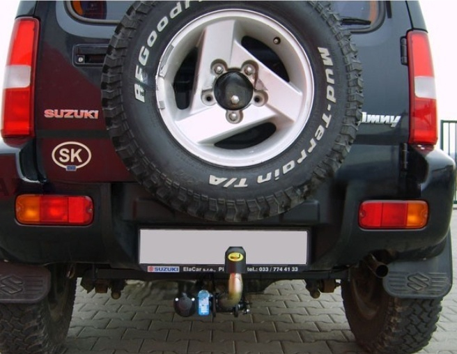 Carlig remorcare Suzuki Jimny 1998 - 2018 demontabil automat cu maneta marca Autohak [7]