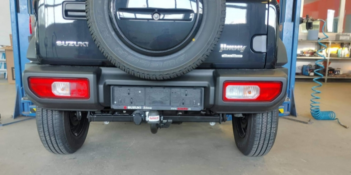 Carlig remorcare Suzuki Jimny dupa 2019 demontabil automat marca Aragon [5]