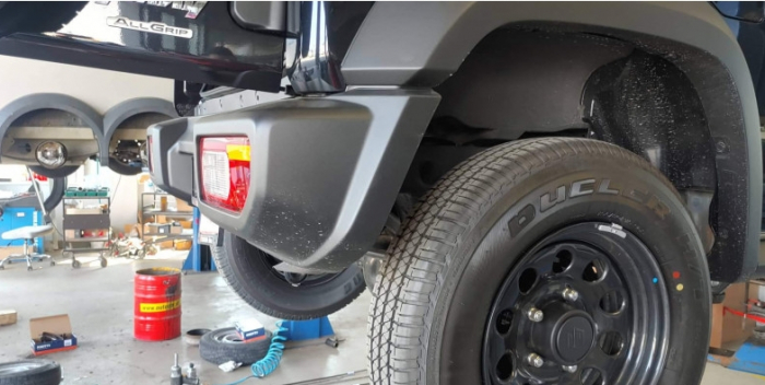 Carlig remorcare Suzuki Jimny dupa 2019 demontabil automat marca Aragon [7]