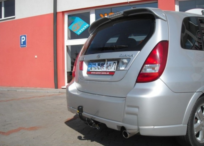 Carlig remorcare Suzuki Liana 5 usi dupa 2001 demontabil automat cu maneta marca Autohak [3]