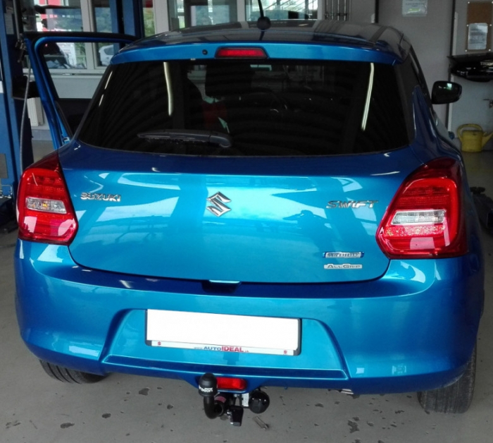 Carlig remorcare Suzuki Swift 5 usi dupa 2017 demontabil automat vertical marca Aragon [3]
