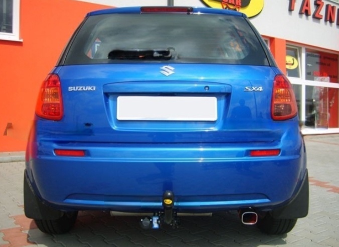 Carlig remorcare Suzuki SX4 3/5 usi tractiune fata 2006 - 2014 demontabil automat cu maneta marca Autohak [15]