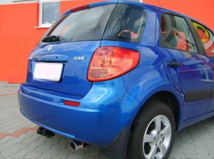 Carlig remorcare Suzuki SX4 3/5 usi tractiune fata 2006 - 2014 demontabil automat cu maneta marca Autohak [10]