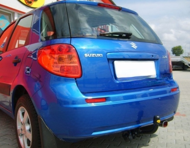 Carlig remorcare Suzuki SX4 3/5 usi tractiune fata 2006 - 2014 demontabil automat cu maneta marca Autohak [14]