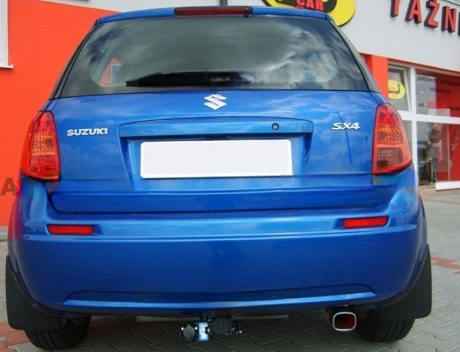 Carlig remorcare Suzuki SX4 3/5 usi tractiune fata 2006 - 2014 demontabil automat cu maneta marca Autohak [11]