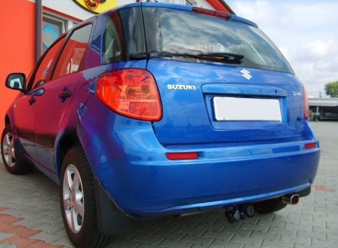 Carlig remorcare Suzuki SX4 3/5 usi tractiune fata 2006 - 2014 demontabil automat cu maneta marca Autohak [13]