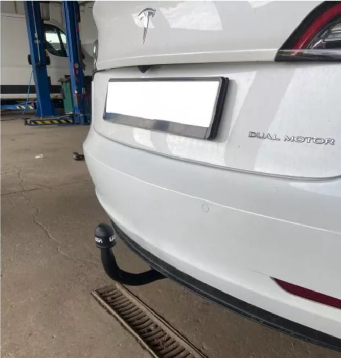 Carlig remorcare Tesla Model 3 2017 - 2023 demontabil automat vertical [6]