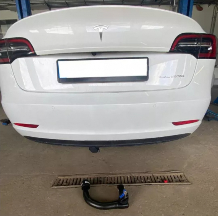 Carlig remorcare Tesla Model 3 2017 - 2023 demontabil automat vertical [3]