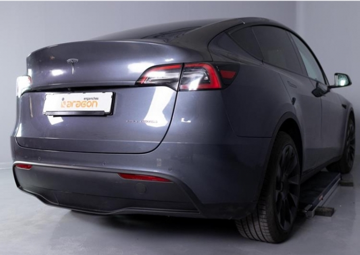 Carlig remorcare Tesla Model Y 5 usi 08/2021 - prezent demontabil automat vertical [6]