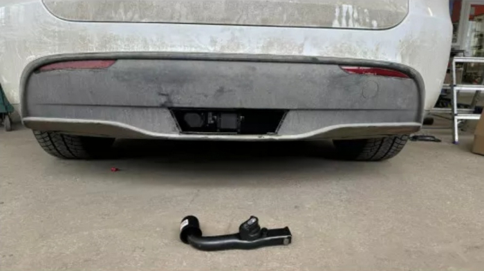 Carlig remorcare Tesla Model Y 5 usi cu preechipare 08/2021 - prezent demontabil automat orizontal [8]