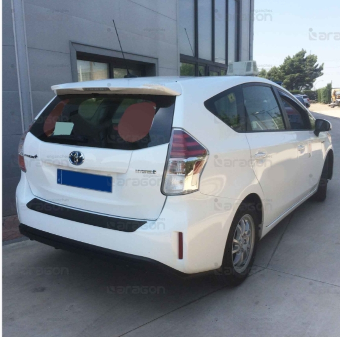 Carlig remorcare Toyota Prius Plus hybrid 03/2019 - prezent demontabil automat vertical marca Aragon [6]