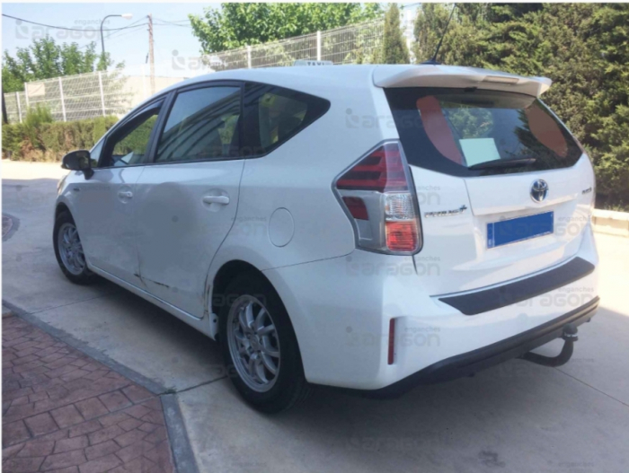 Carlig remorcare Toyota Prius Plus hybrid 03/2019 - prezent demontabil automat vertical marca Aragon [2]