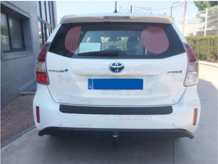 Carlig remorcare Toyota Prius Plus hybrid 03/2019 - prezent demontabil automat vertical marca Aragon [3]