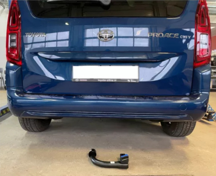 Carlig remorcare Toyota Proace City Verso 4403 mm 2019 - prezent demontabil automat vertical marca Autohak [11]