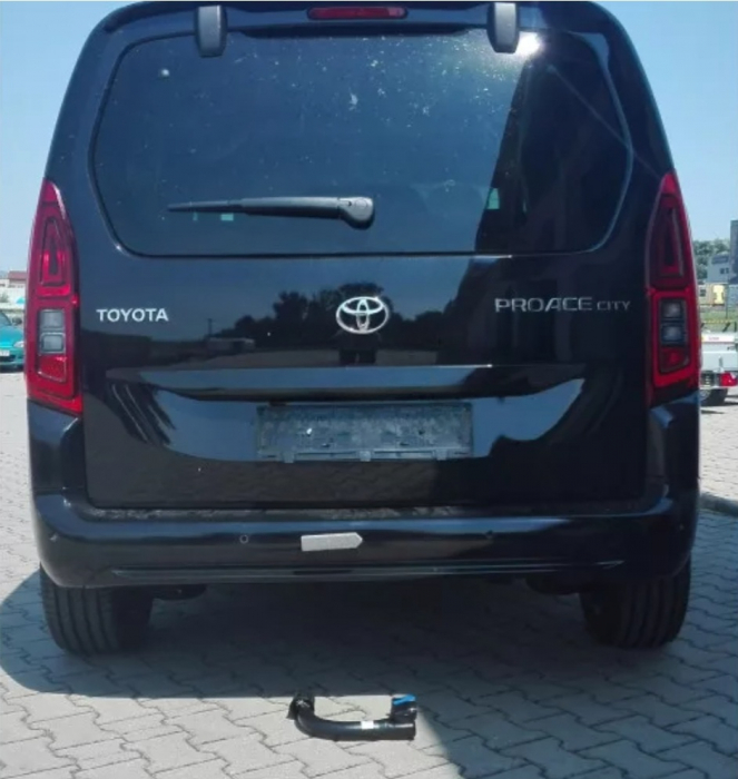 Carlig remorcare Toyota Proace City Verso 4403 mm 2019 - prezent demontabil automat vertical marca Autohak [8]