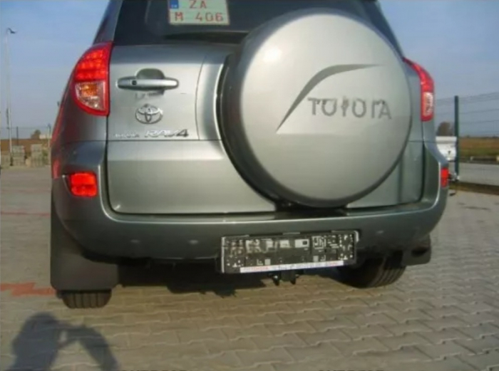 Carlig remorcare Toyota RAV 4  cu roata de rezerva 2005 - 2009 demontabil automat cu maneta [4]