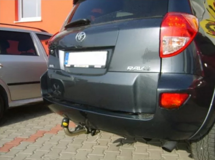 Carlig remorcare Toyota RAV 4  fara roata de rezerva 2009 - 2013 demontabil automat cu maneta [4]
