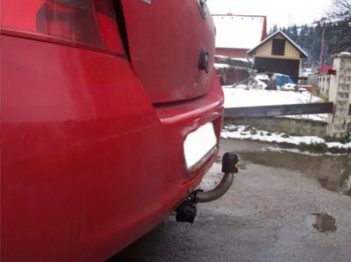Carlig remorcare Toyota Yaris 3/5 usi 2006 - 2011 demontabil automat cu maneta [5]