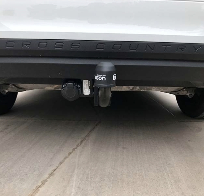Cârlig de remorcare semidemontabil Aragon-Towbar pentru Volvo V60 Cross-Country (2018 - prezent) - Cod E6807DA [3]