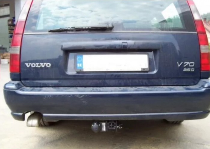 Carlig remorcare Volvo V70 combi 1997 - 2000 demontabil automat cu maneta marca Autohak [7]