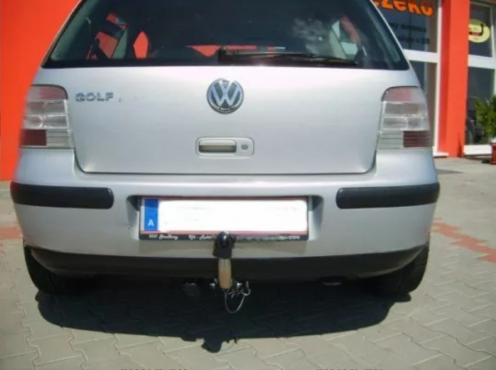 Carlig remorcare Vw Golf 4 htb, combi 1997 - 2003 demontabil automat cu maneta marca Autohak [6]