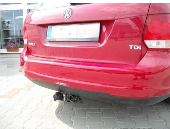 Carlig remorcare VW Golf 5, VW Golf 6 combi 2007 - 2013 demontabil automat cu maneta marca Autohak [4]