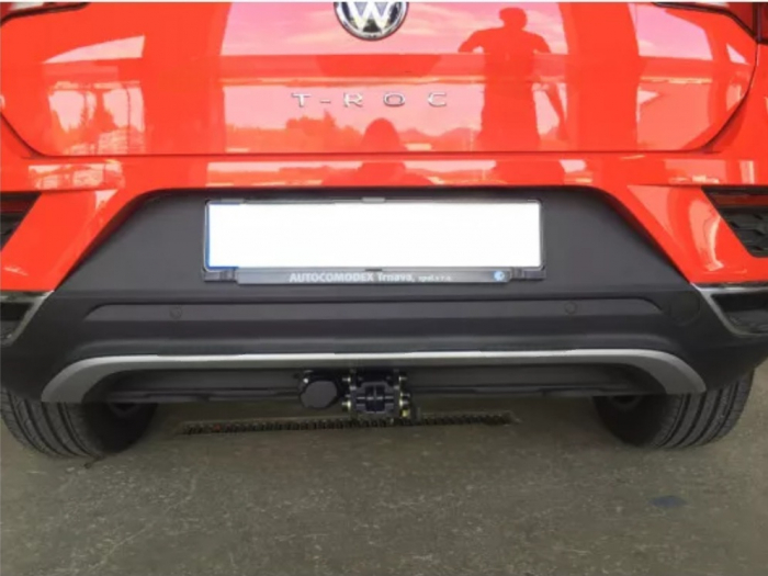 Carlig remorcare VW T-Roc dupa 2017 demontabil automat cu maneta marca Autohak [2]