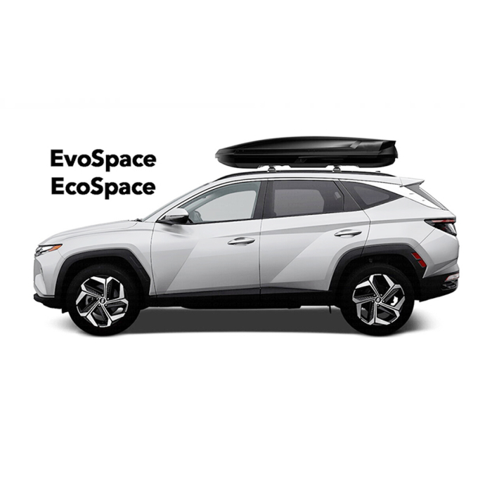 Cutie portbagaj Aleo EcoSpace HX, Black Matte [3]