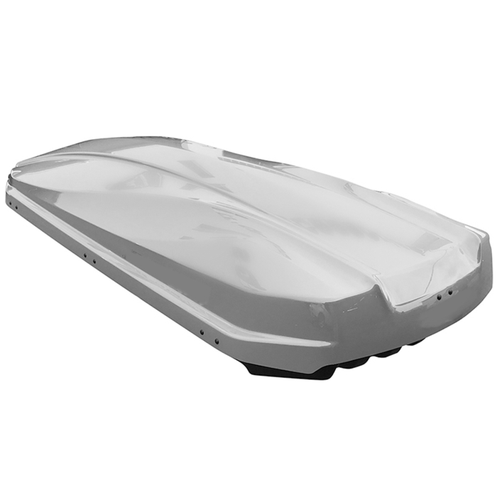 Cutie portbagaj Aleo Strike 440 Gri Lucios [3]